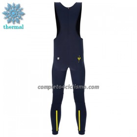 Calzamaglia con bretelle 2022 Tour de France Winter Invernale Blu Scuro